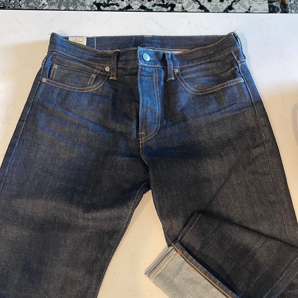 J.Crew Mens Japanese Selvedge Jeans.